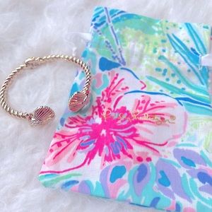 Lily Pulitzer Gold Sea Shell Bracelet
